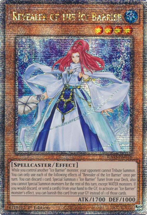 Revealer of the Ice Barrier (Quarter Century Secret Rare) [RA03-EN028] Quarter Century Secret Rare | Exor Games Summserside