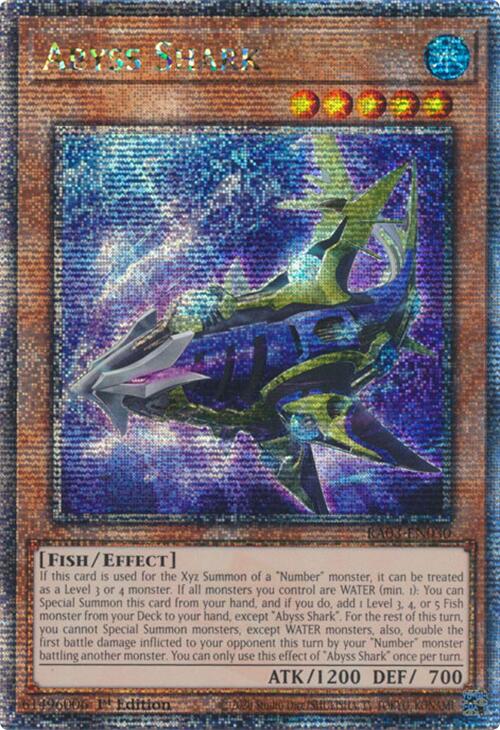 Abyss Shark (Quarter Century Secret Rare) [RA03-EN030] Quarter Century Secret Rare | Exor Games Summserside