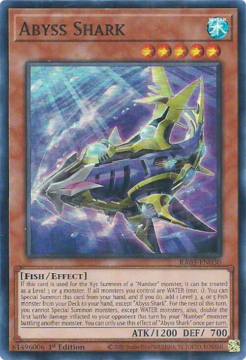 Abyss Shark [RA03-EN030] Super Rare | Exor Games Summserside