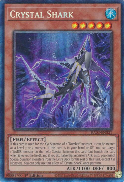 Crystal Shark (CR) [RA03-EN031] Prismatic Collector's Rare | Exor Games Summserside