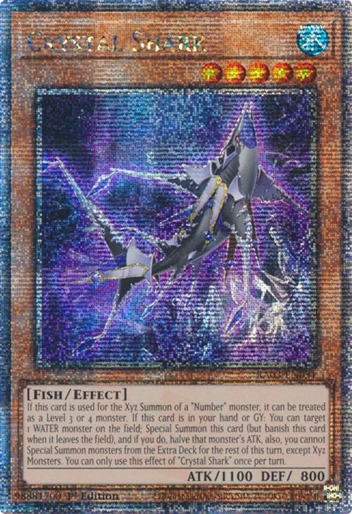 Crystal Shark (Quarter Century Secret Rare) [RA03-EN031] Quarter Century Secret Rare | Exor Games Summserside