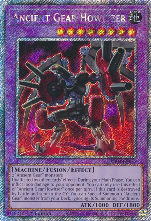 Ancient Gear Howitzer (Platinum Secret Rare) [RA03-EN035] Platinum Secret Rare | Exor Games Summserside