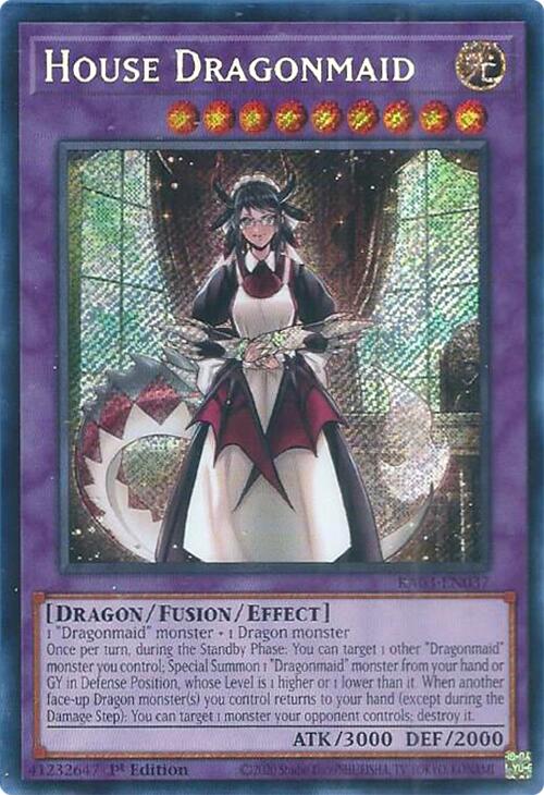 House Dragonmaid (Secret Rare) [RA03-EN037] Secret Rare | Exor Games Summserside