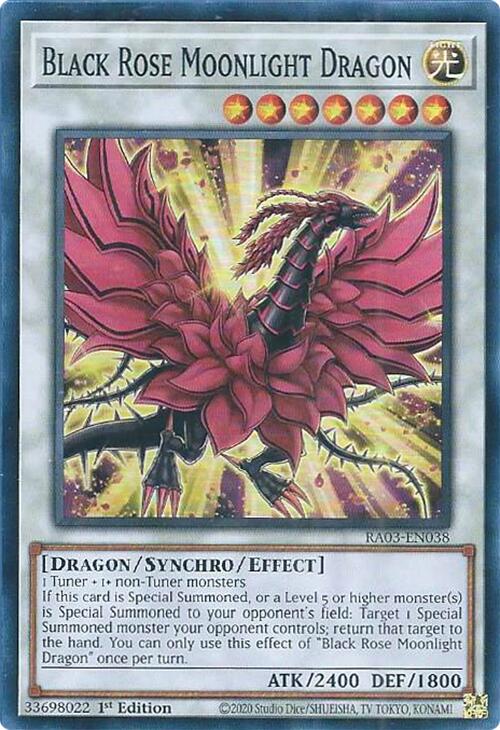 Black Rose Moonlight Dragon [RA03-EN038] Super Rare | Exor Games Summserside