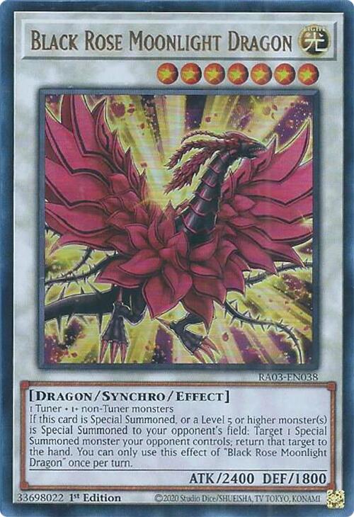 Black Rose Moonlight Dragon (UR) [RA03-EN038] Ultra Rare | Exor Games Summserside