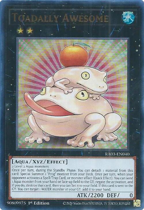 Toadally Awesome (UR) [RA03-EN040] Ultra Rare | Exor Games Summserside