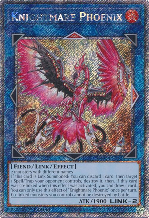 Knightmare Phoenix (Platinum Secret Rare) [RA03-EN042] Platinum Secret Rare | Exor Games Summserside