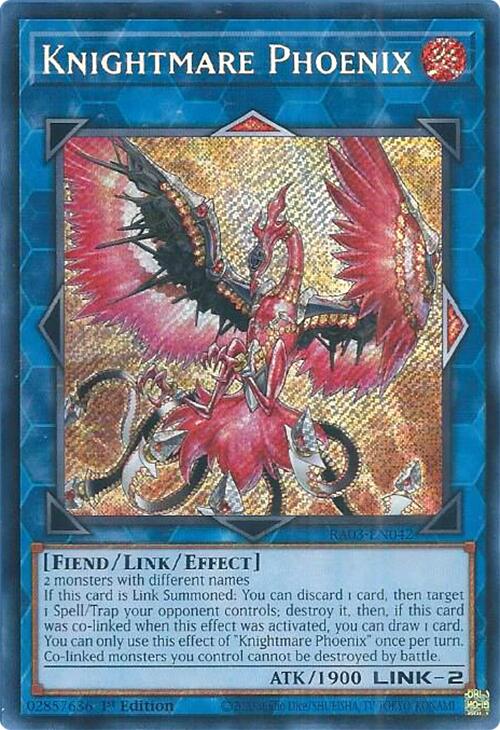 Knightmare Phoenix (Secret Rare) [RA03-EN042] Secret Rare | Exor Games Summserside