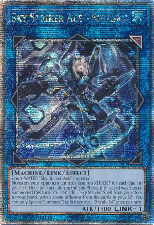 Sky Striker Ace - Shizuku (Quarter Century Secret Rare) [RA03-EN043] Quarter Century Secret Rare | Exor Games Summserside