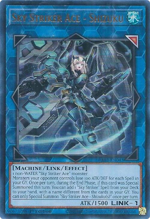 Sky Striker Ace - Shizuku (UR) [RA03-EN043] Ultra Rare | Exor Games Summserside