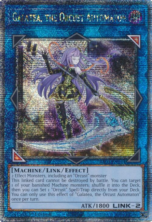 Galatea, the Orcust Automaton (Quarter Century Secret Rare) [RA03-EN044] Quarter Century Secret Rare | Exor Games Summserside