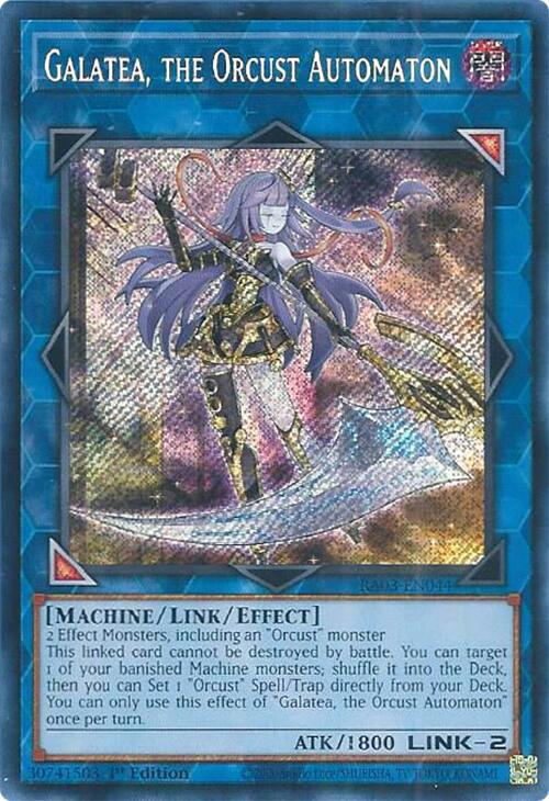 Galatea, the Orcust Automaton (Secret Rare) [RA03-EN044] Secret Rare | Exor Games Summserside