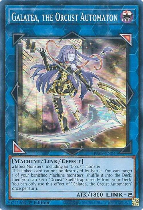 Galatea, the Orcust Automaton [RA03-EN044] Super Rare | Exor Games Summserside