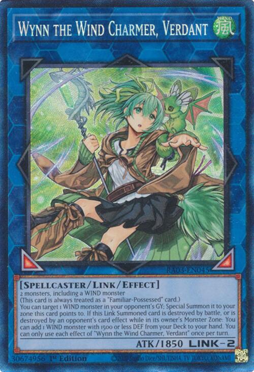 Wynn the Wind Charmer, Verdant (CR) [RA03-EN045] Prismatic Collector's Rare | Exor Games Summserside