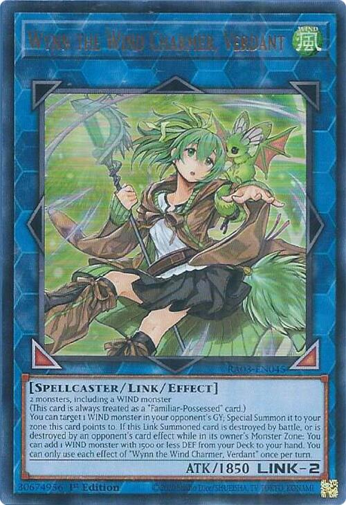 Wynn the Wind Charmer, Verdant (UR) [RA03-EN045] Ultra Rare | Exor Games Summserside