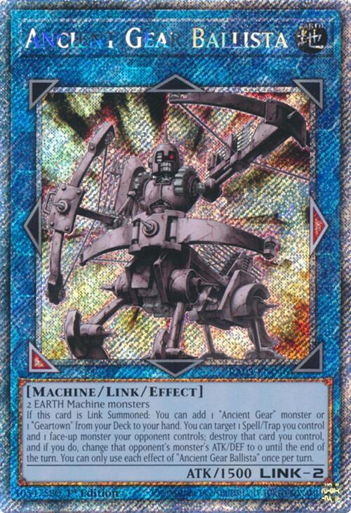 Ancient Gear Ballista (Platinum Secret Rare) [RA03-EN046] Platinum Secret Rare | Exor Games Summserside