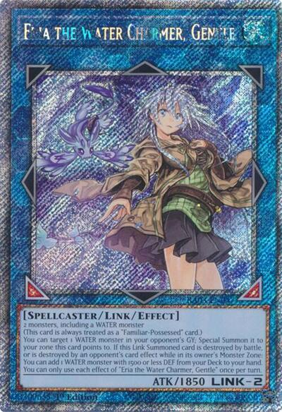 Eria the Water Charmer, Gentle (Platinum Secret Rare) [RA03-EN047] Platinum Secret Rare | Exor Games Summserside