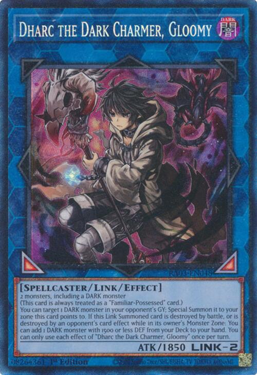 Dharc the Dark Charmer, Gloomy (CR) [RA03-EN048] Prismatic Collector's Rare | Exor Games Summserside