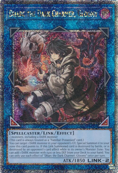 Dharc the Dark Charmer, Gloomy (Quarter Century Secret Rare) [RA03-EN048] Quarter Century Secret Rare | Exor Games Summserside