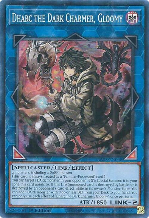 Dharc the Dark Charmer, Gloomy [RA03-EN048] Super Rare | Exor Games Summserside