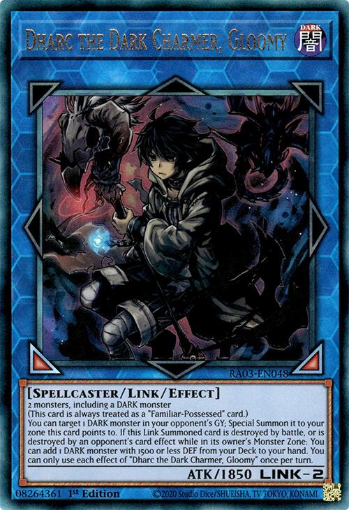 Dharc the Dark Charmer, Gloomy (UTR) [RA03-EN048] Prismatic Ultimate Rare | Exor Games Summserside