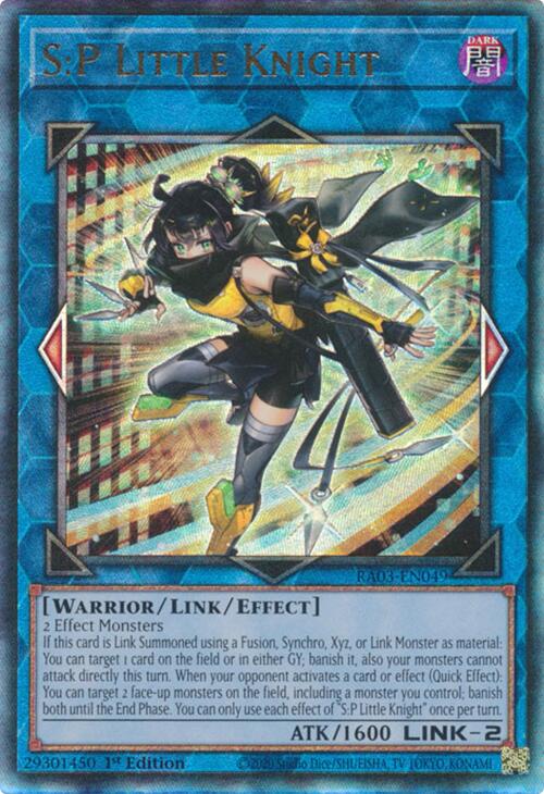 S:P Little Knight (UTR) [RA03-EN049] Prismatic Ultimate Rare | Exor Games Summserside