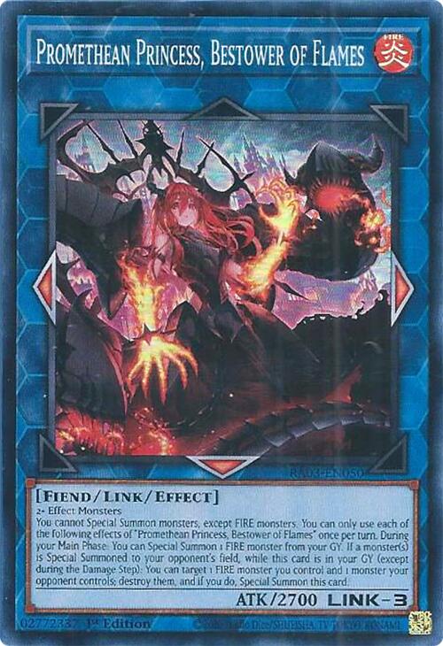 Promethean Princess, Bestower of Flames [RA03-EN050] Super Rare | Exor Games Summserside