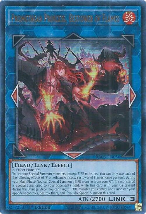 Promethean Princess, Bestower of Flames (UR) [RA03-EN050] Ultra Rare | Exor Games Summserside