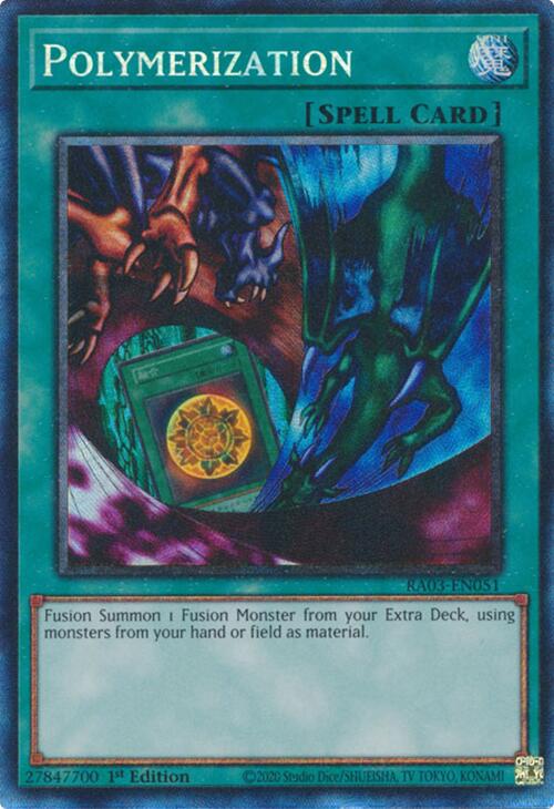 Polymerization (Alternate Art) (CR) [RA03-EN051] Prismatic Collector's Rare | Exor Games Summserside
