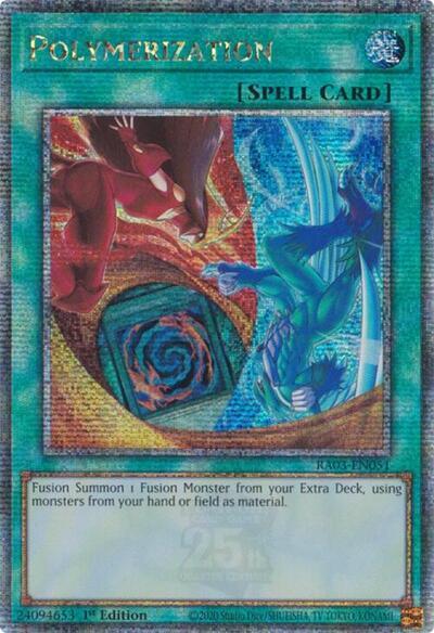 Polymerization (Quarter Century Secret Rare) [RA03-EN051] Quarter Century Secret Rare | Exor Games Summserside