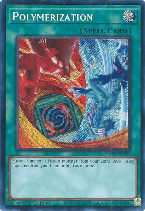 Polymerization (Secret Rare) [RA03-EN051] Secret Rare | Exor Games Summserside