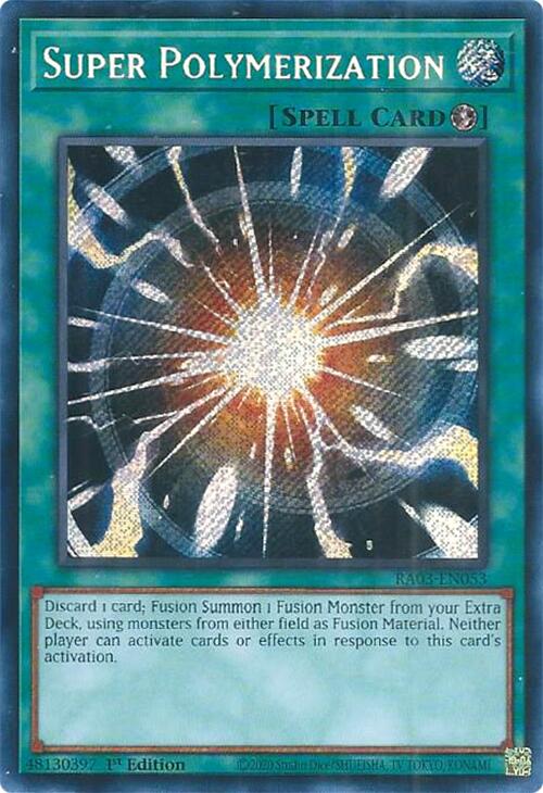 Super Polymerization (Secret Rare) [RA03-EN053] Secret Rare | Exor Games Summserside