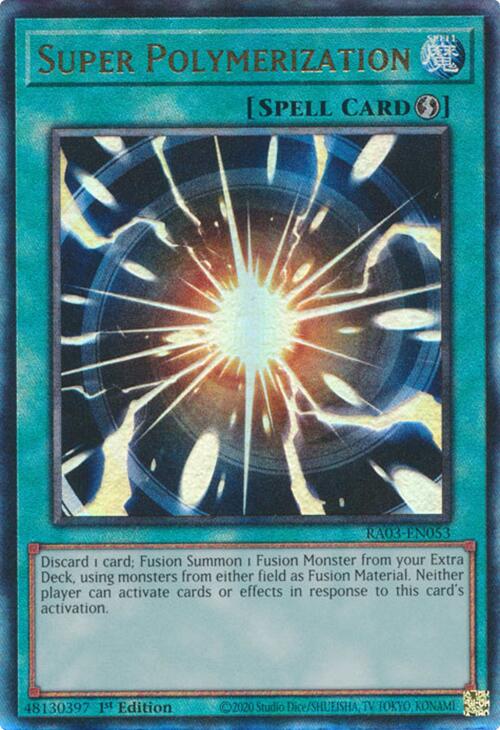 Super Polymerization (UTR) [RA03-EN053] Prismatic Ultimate Rare | Exor Games Summserside