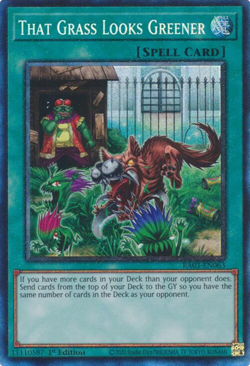 That Grass Looks Greener (CR) [RA03-EN063] Prismatic Collector's Rare | Exor Games Summserside