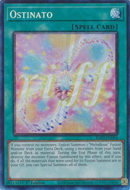 Ostinato (CR) [RA03-EN064] Prismatic Collector's Rare | Exor Games Summserside