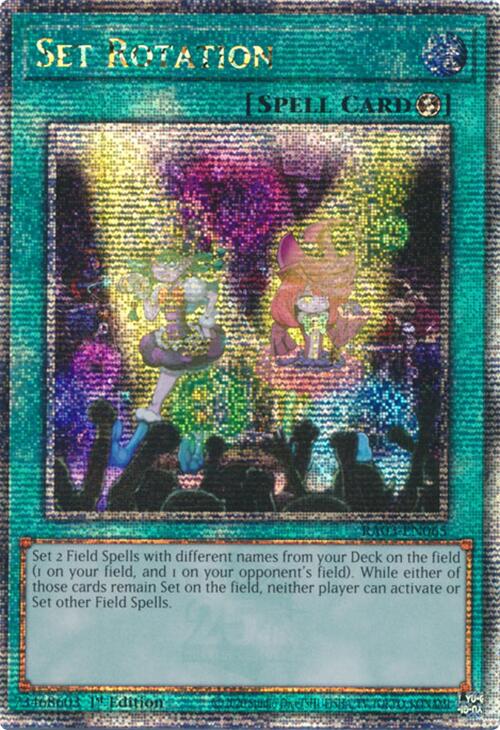 Set Rotation (Quarter Century Secret Rare) [RA03-EN065] Quarter Century Secret Rare | Exor Games Summserside