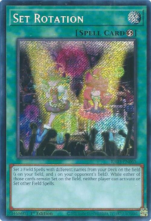 Set Rotation (Secret Rare) [RA03-EN065] Secret Rare | Exor Games Summserside