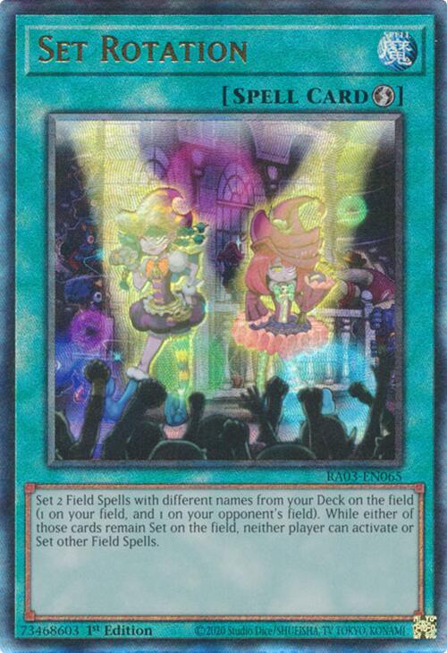 Set Rotation (UTR) [RA03-EN065] Prismatic Ultimate Rare | Exor Games Summserside
