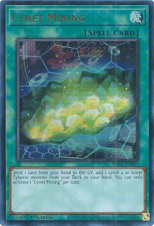 Cynet Mining (UR) [RA03-EN067] Ultra Rare | Exor Games Summserside