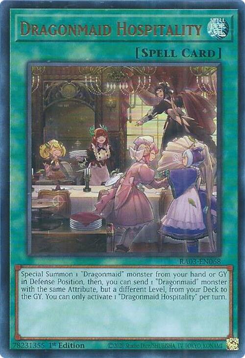 Dragonmaid Hospitality (UR) [RA03-EN068] Ultra Rare | Exor Games Summserside