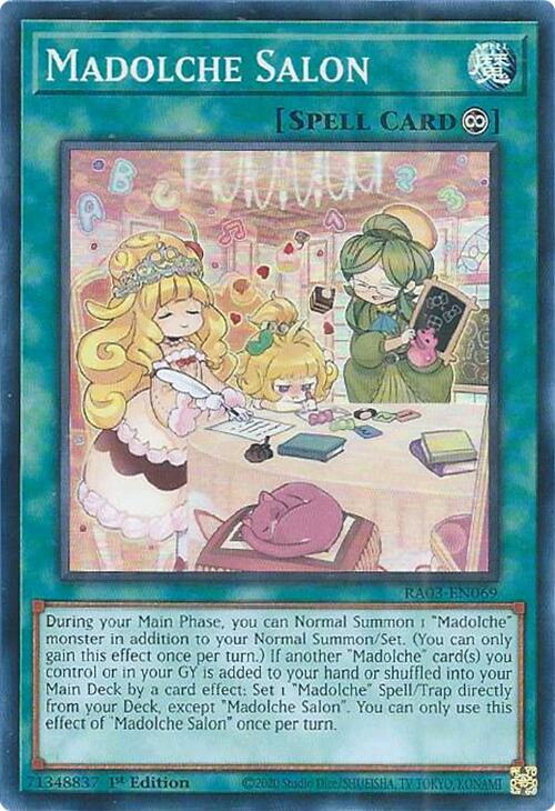 Madolche Salon [RA03-EN069] Super Rare | Exor Games Summserside