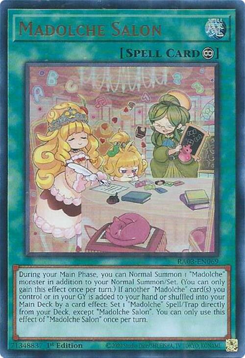 Madolche Salon (UR) [RA03-EN069] Ultra Rare | Exor Games Summserside