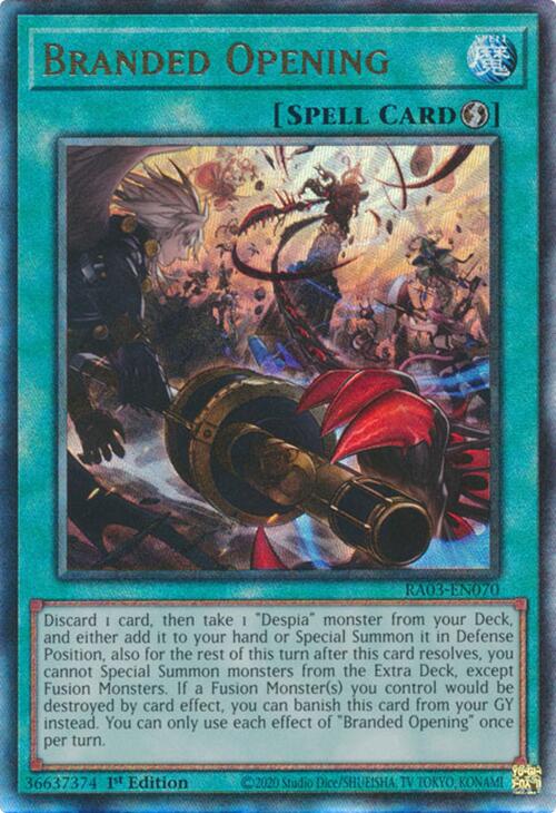 Branded Opening (UTR) [RA03-EN070] Prismatic Ultimate Rare | Exor Games Summserside