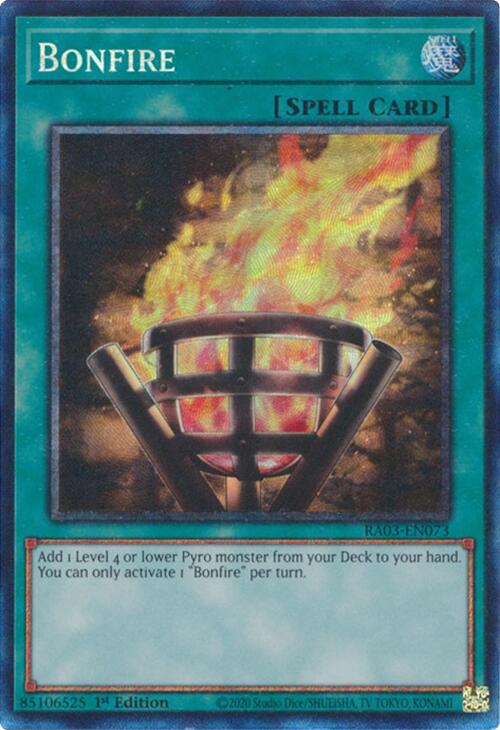 Bonfire (CR) [RA03-EN073] Prismatic Collector's Rare | Exor Games Summserside