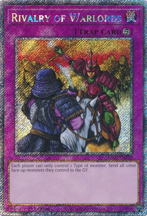 Rivalry of Warlords (Platinum Secret Rare) [RA03-EN075] Platinum Secret Rare | Exor Games Summserside