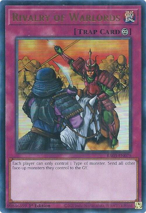 Rivalry of Warlords (UR) [RA03-EN075] Ultra Rare | Exor Games Summserside