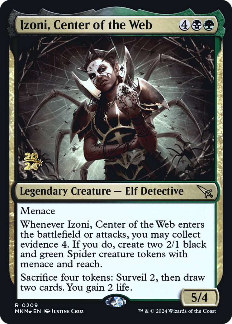 Izoni, Center of the Web [Murders at Karlov Manor Prerelease Promos] | Exor Games Summserside