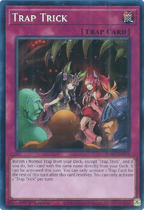 Trap Trick (Secret Rare) [RA03-EN078] Secret Rare | Exor Games Summserside