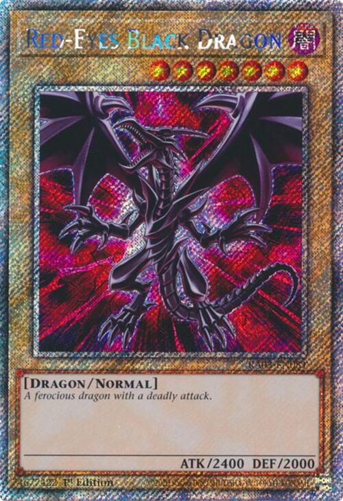 Red-Eyes Black Dragon (Platinum Secret Rare) [RA03-EN081] Platinum Secret Rare | Exor Games Summserside