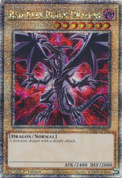 Red-Eyes Black Dragon (Quarter Century Secret Rare) [RA03-EN081] Quarter Century Secret Rare | Exor Games Summserside